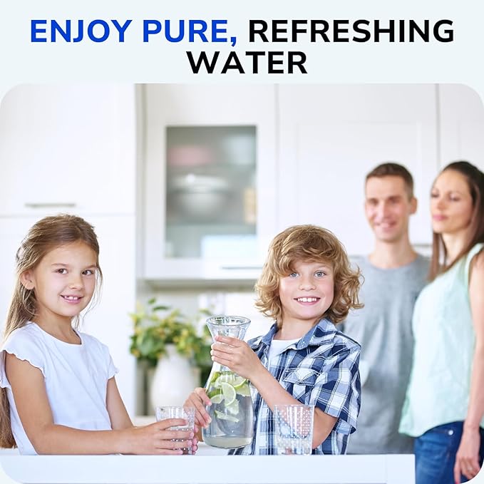 2-Pack Elite Water Filter Replacements for Brita Water Pitchers and Dispensers, Reduce Chlorine, Lead, Bad Taste & Odor, Lasts 6-Month