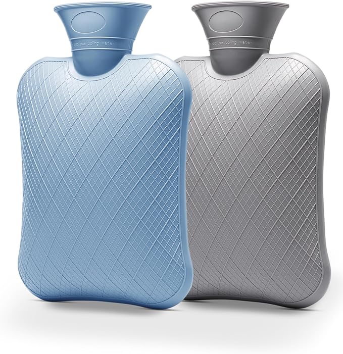Hot Water Bottle (2L Blue + 2L Grey)