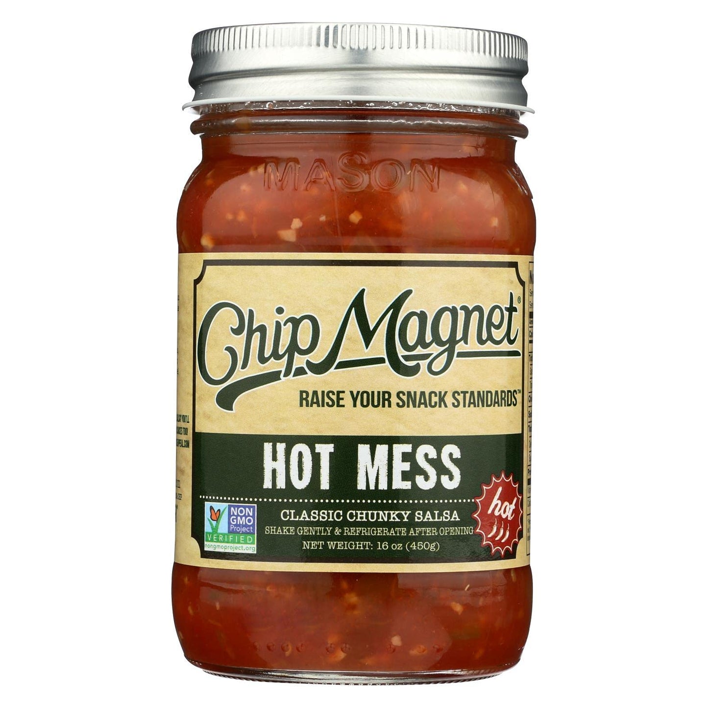 Chip Magnet Salsa Sauce Appeal Salsa - Hot Mess - Case of 6 - 16 oz