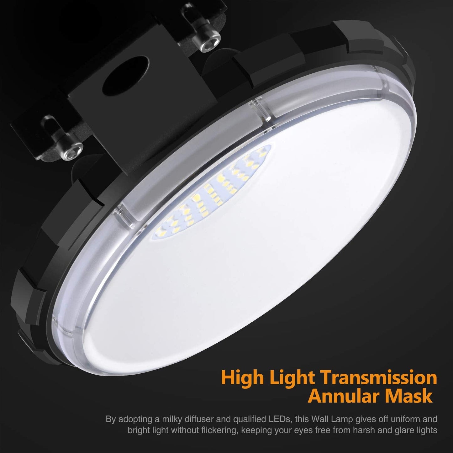 Viugreum 100W Led Barn Light - 20 Pack, 12000Lm, Dusk To Dawn, Ip65 Waterproof, 5000K Daylight, Model Zt0002