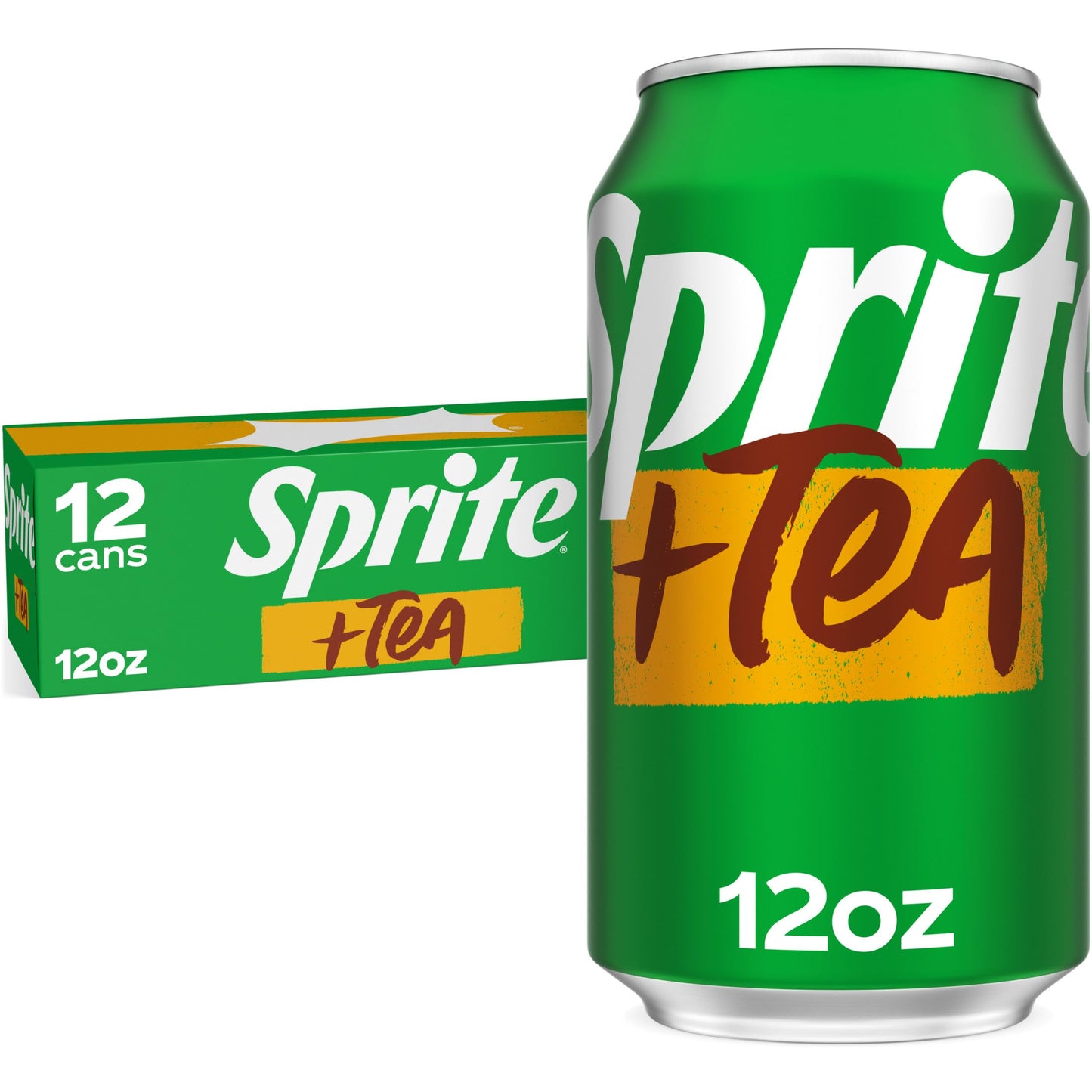 Sprite + Tea Lemon-Lime and Tea Flavored Soda 12 fl oz 12 pack