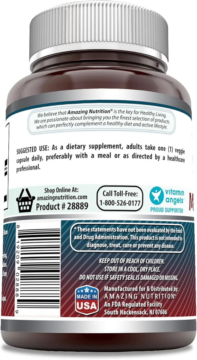Amazing Formulas Micronized DHEA Supplement | 100 Mg Per Serving | Veggie Capsules| Non-GMO | Gluten Free | Made in USA (2Pack, 120 Count)