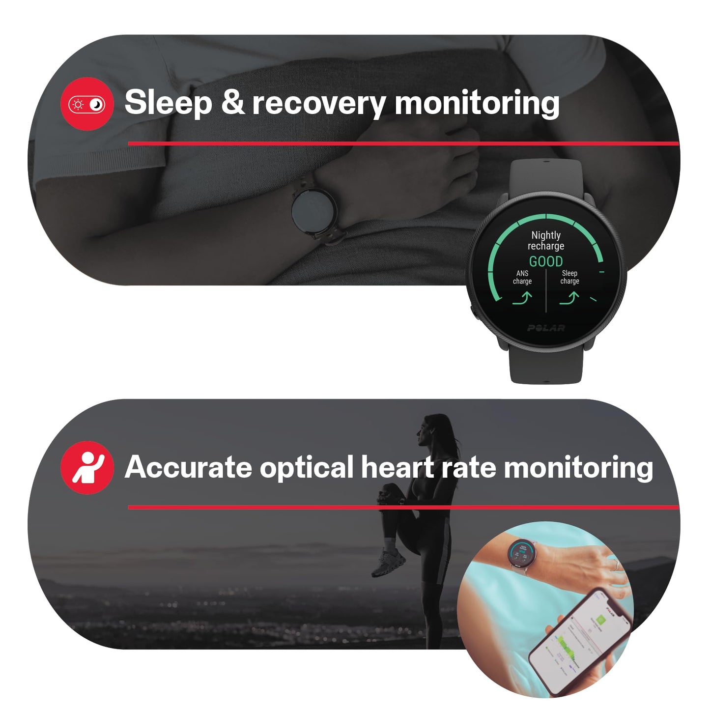Polar Ignite 2 Series Water Resistant Smartwatch With Gps, Heart Rate Monitoring, Sleep Analysis And Personalized Fitness Tracki