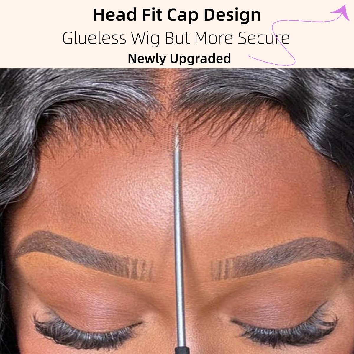 snv 220 Density 13x6 Glueless Wigs Invisible Strap Snug Fit Ready to Wear HD Lace Front Wigs Human Hair Pre Plucked Pre Cut Deep