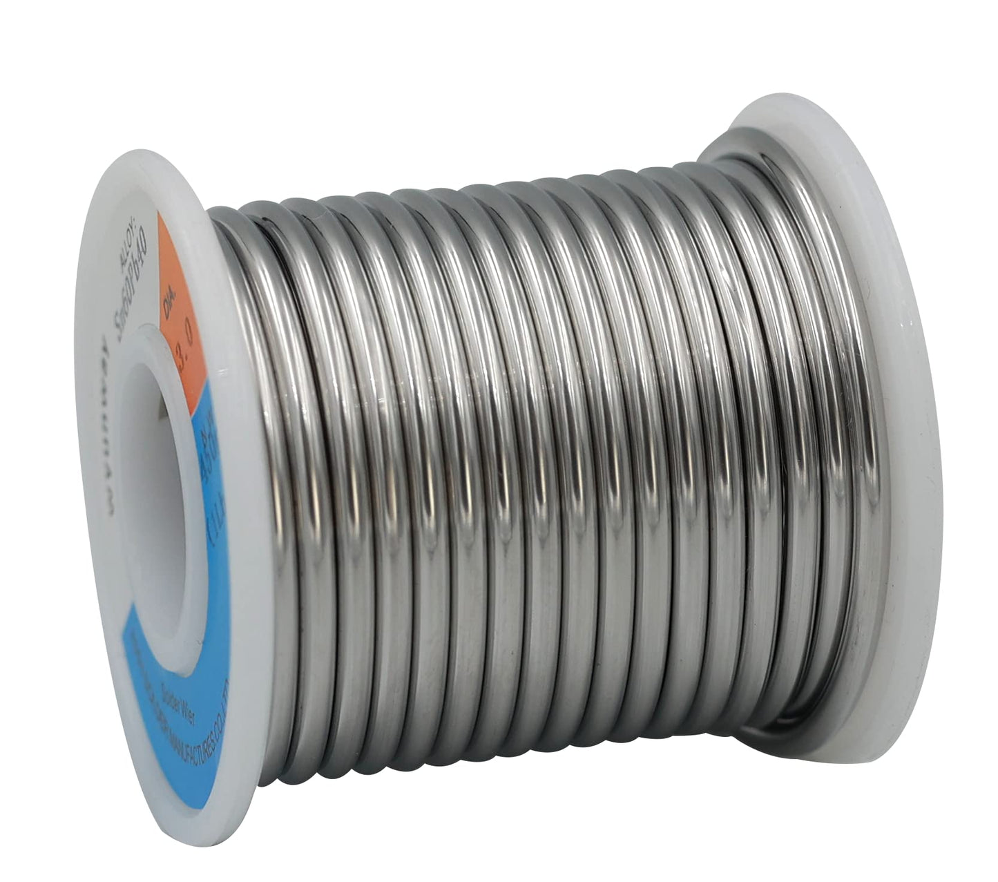 wyunway 60/40 solder for stained glass solder wire (450g(1LB),1/8"(3mm) Dia