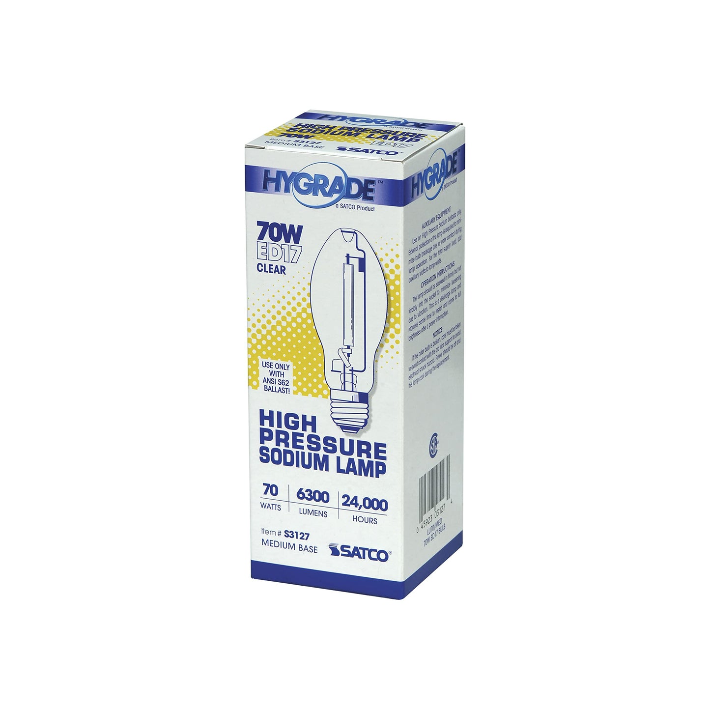 Bulb Hid Lu70 Clear (Pack Of 1)