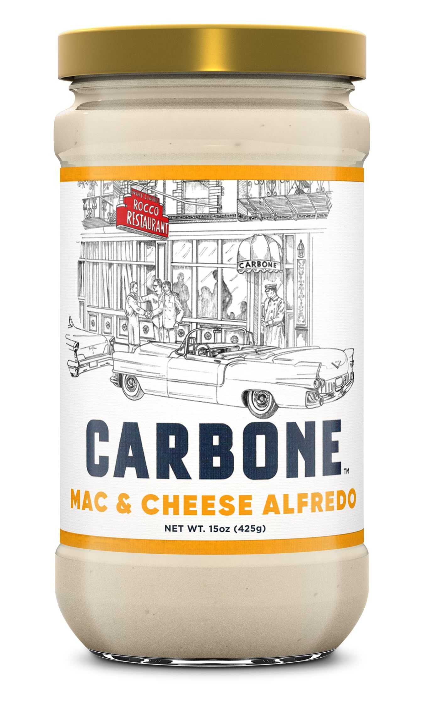 CARBONE Mac & Cheese Alfredo Pasta Sauce 15 OZ