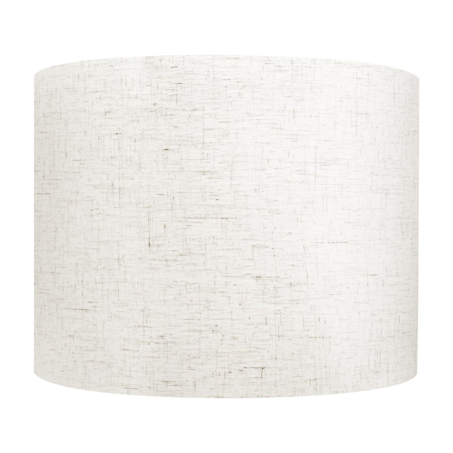 Vevor Drum Lamp Shade 2 Set 16 In Top X 16 In Bottom X 12 In High Large Lampshade With Harp Replacement Lamp Shade For Table Lamps Floor Lamps Pendant Lights Easy Assembly Required (Light Linen)