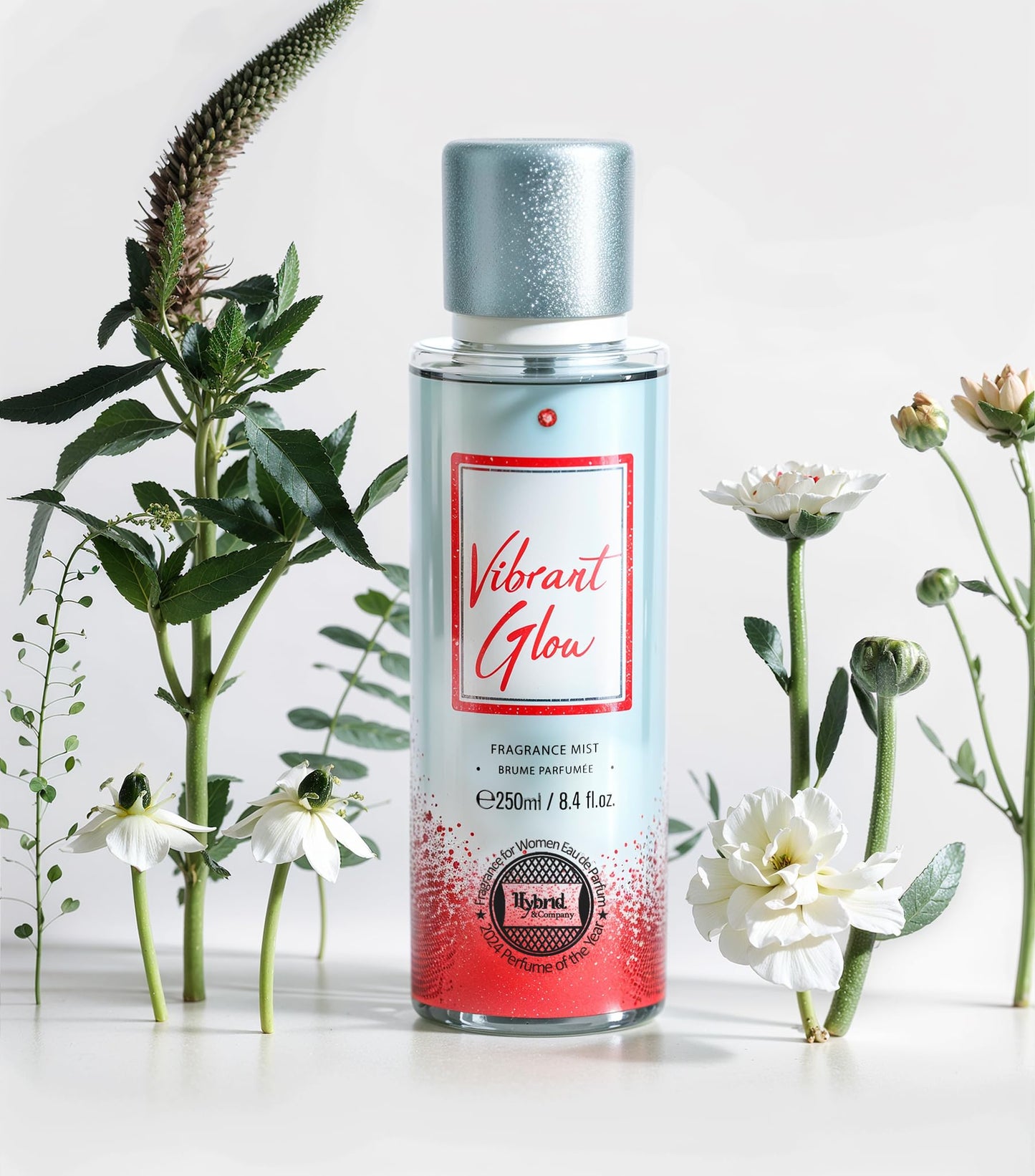 Hybrid & Company Women Vibrant Glow Body Fragrance Mist Brume Parfumee 250Ml