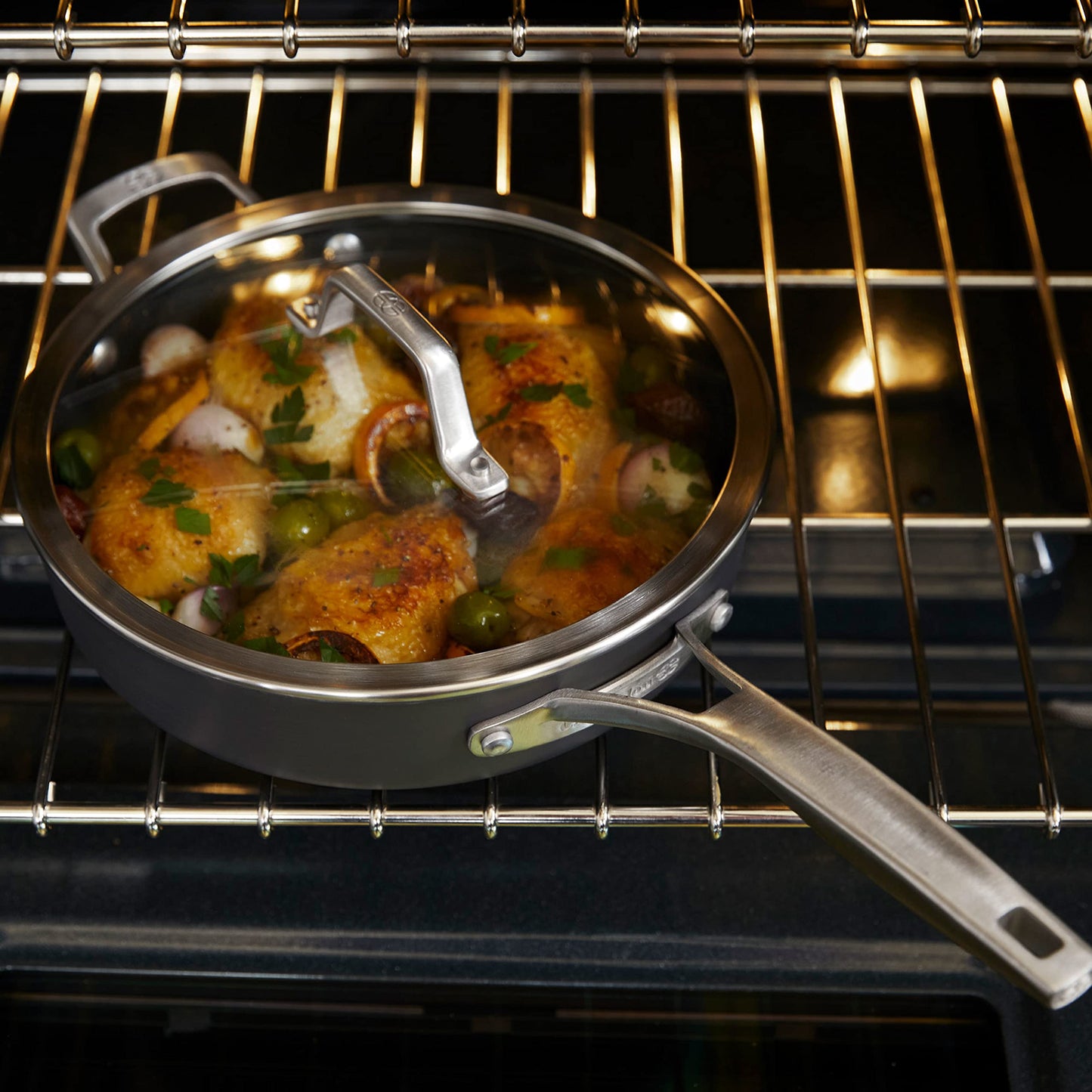 Calphalon Premier Hard-Anodized Nonstick Cookware 11-Piece Pots and Pans Set Dishwasher and Oven Safe with MineralShield Nonstick Technology Durable and Versatile Kitchen Cookware