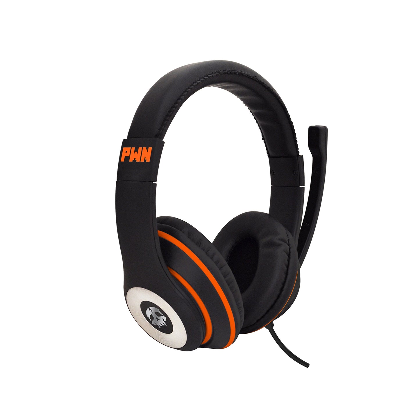 Audio Council PWN Gaming Headset with Stereo Over Ear Gamer Headphones, Adjustable Microphone, Inline Volume Control Mic PS4 PC