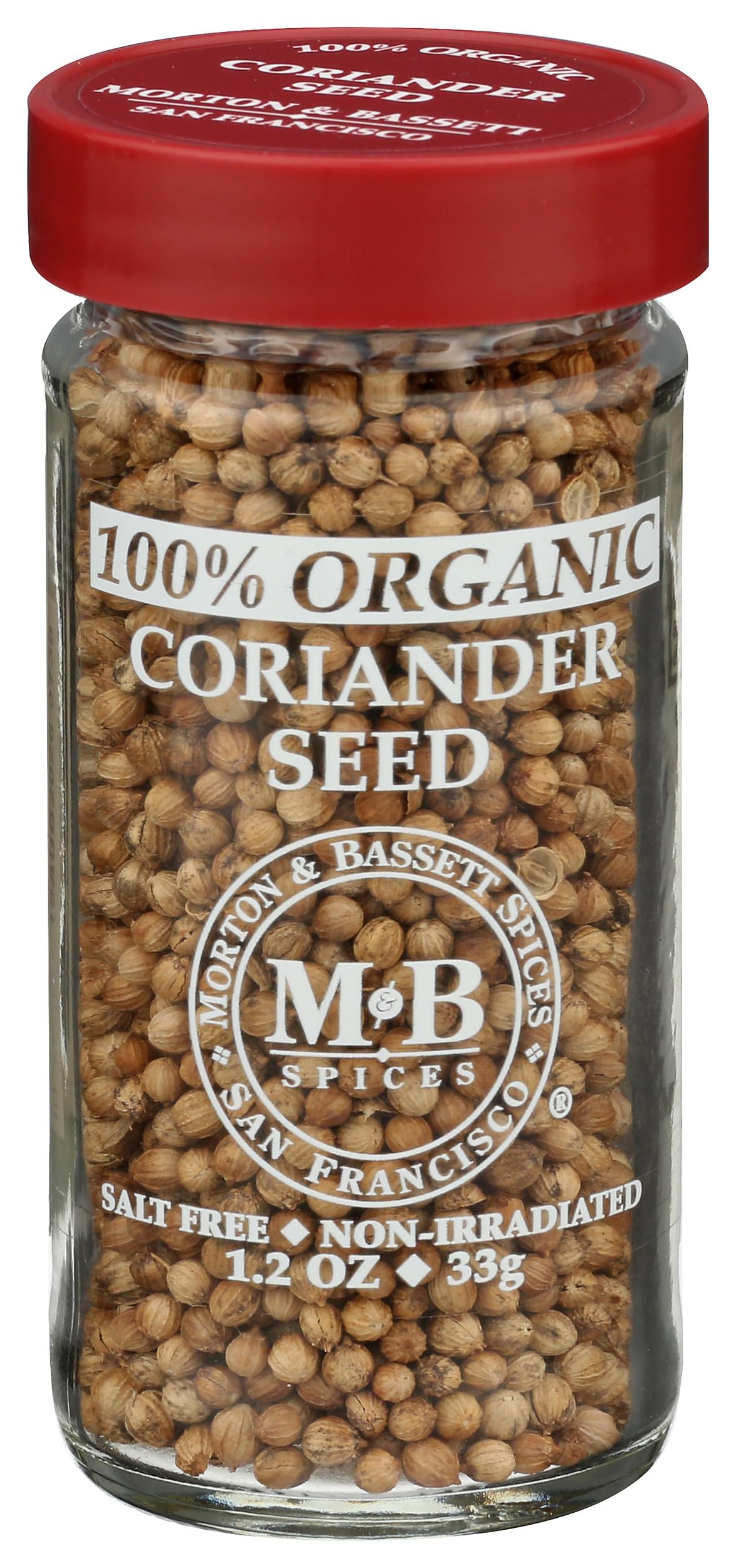 MORTON & BASSETT Organic Coriander Seed 1.2 OZ