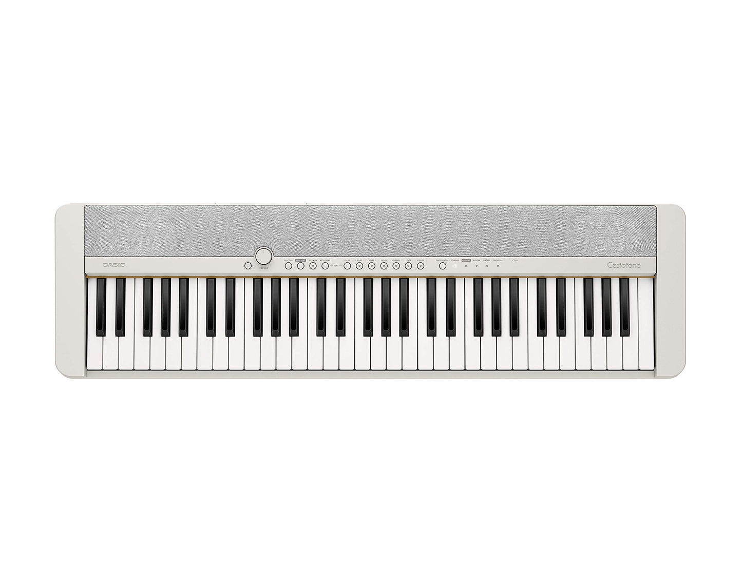 Casio Casiotone CT-S1- 61-Key Touch-Sensitive Retro Keyboard | Sleek, Portable Design for Beginners to Pros | Stereo Grand Piano