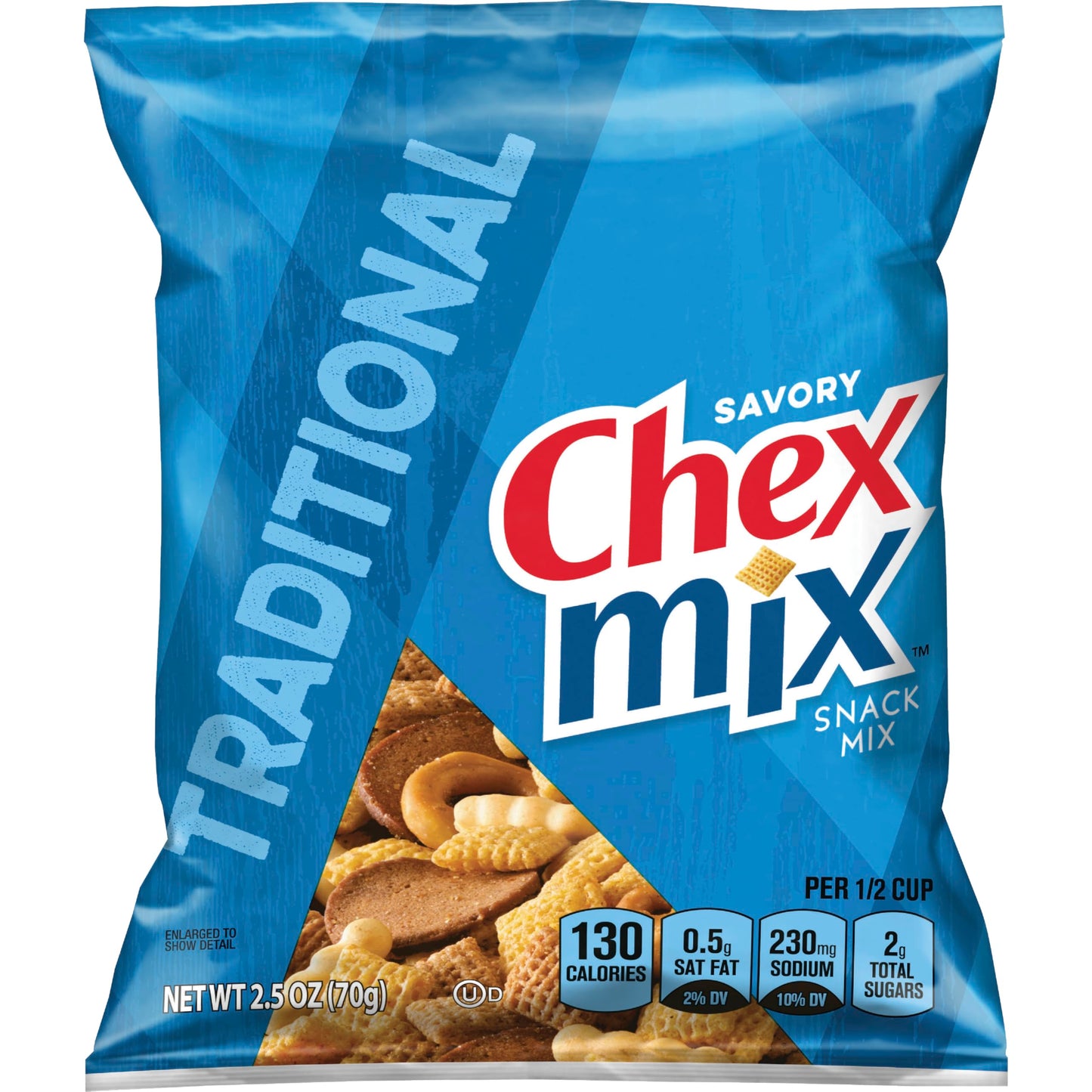 Chex Mix Traditional, 2.5 Oz (Pack of 36)