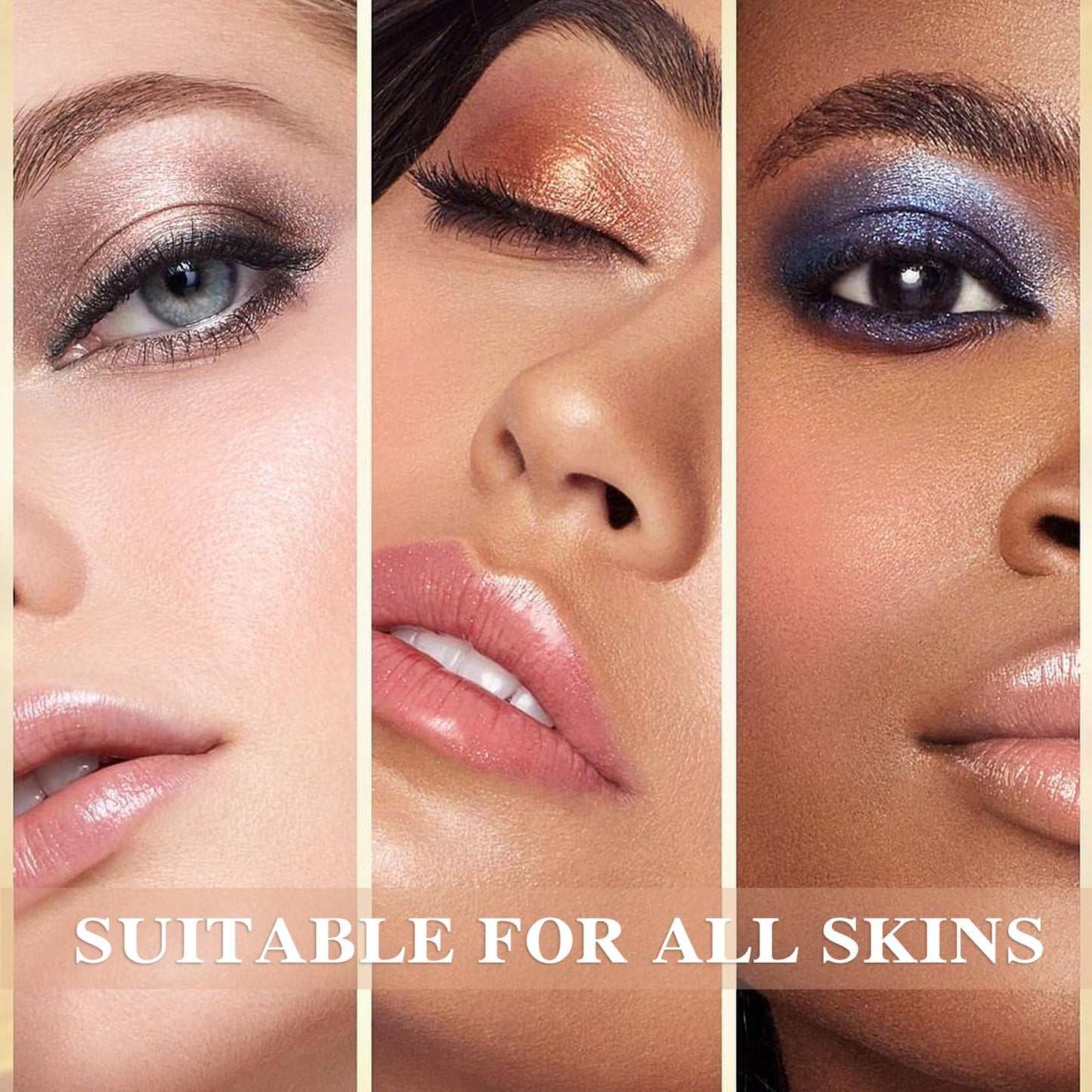 2Pcs 3 Colors Blush Palette,Matte Contour Makeup Blush for Cheeks,Waterproofing Highly Pigmented Face Cheek Blusher with Make Up