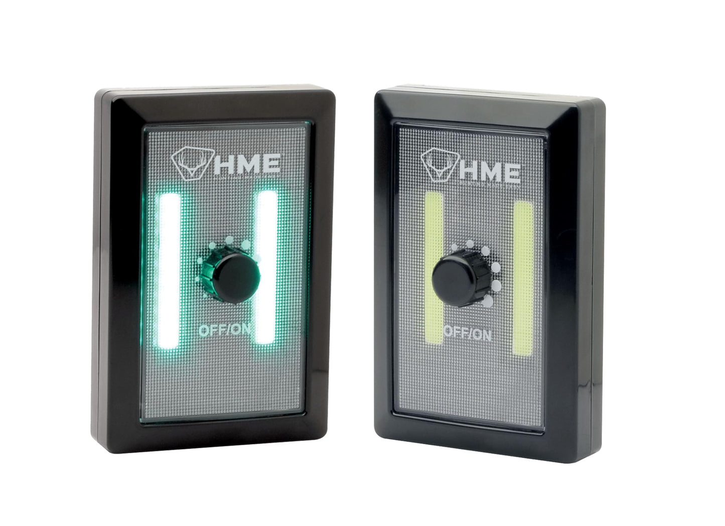 Hme Green Cob Led Wall Switch With Dimmer Control, 200 Max Lumen, One Size, Perfect For Blinds & Hunting Cabins