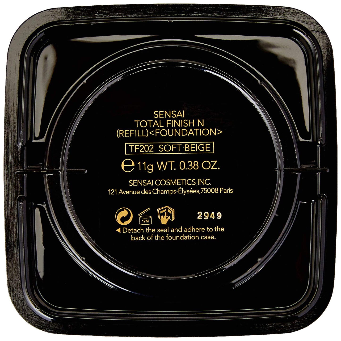 Sensai Total Finish Powder Refill TF202 Soft Beige 0.38 Oz