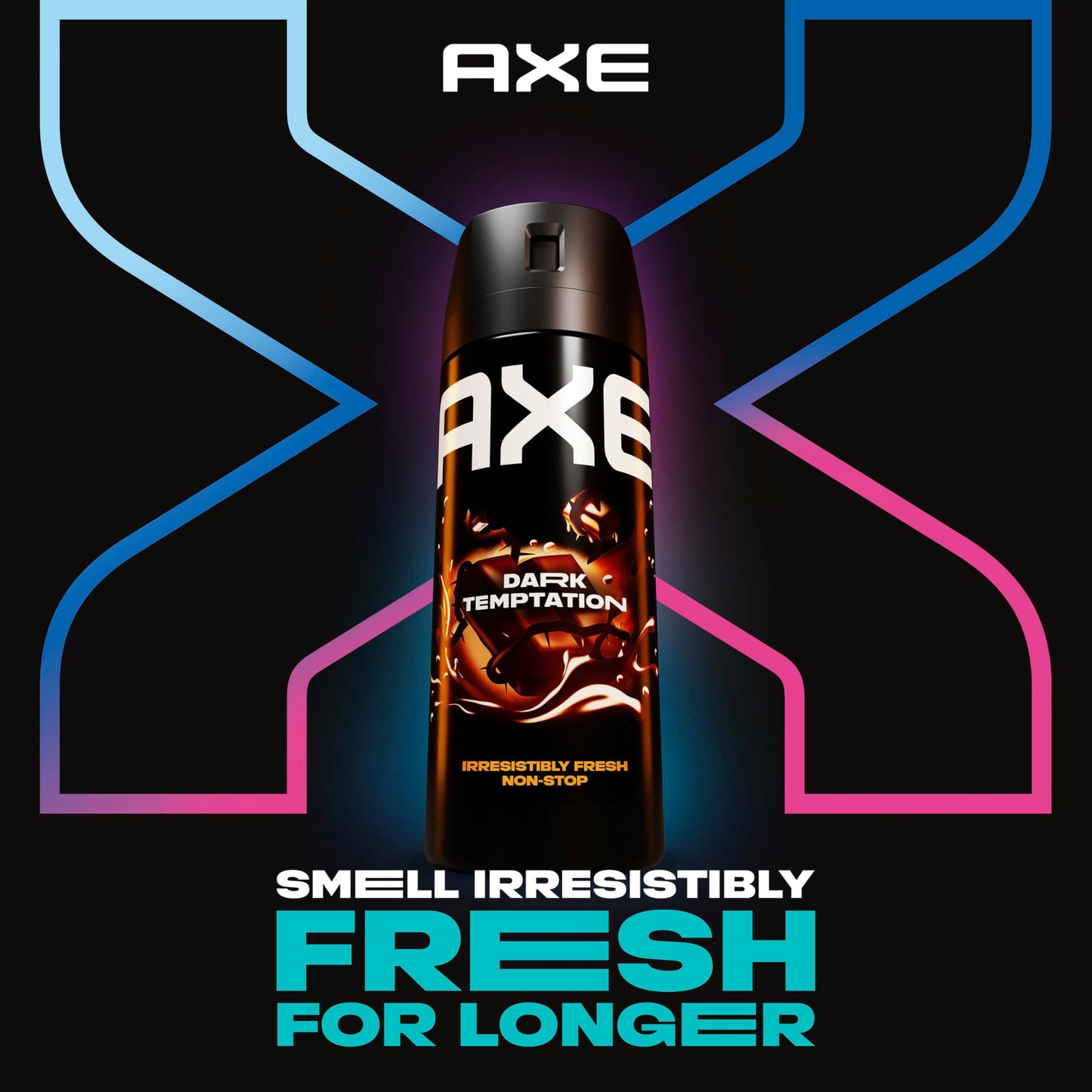 AXE Body Spray Deodorant Dark Temptation for Long Lasting Odor Protection Deodorant for Men Formulated Without Aluminum 4.0 oz