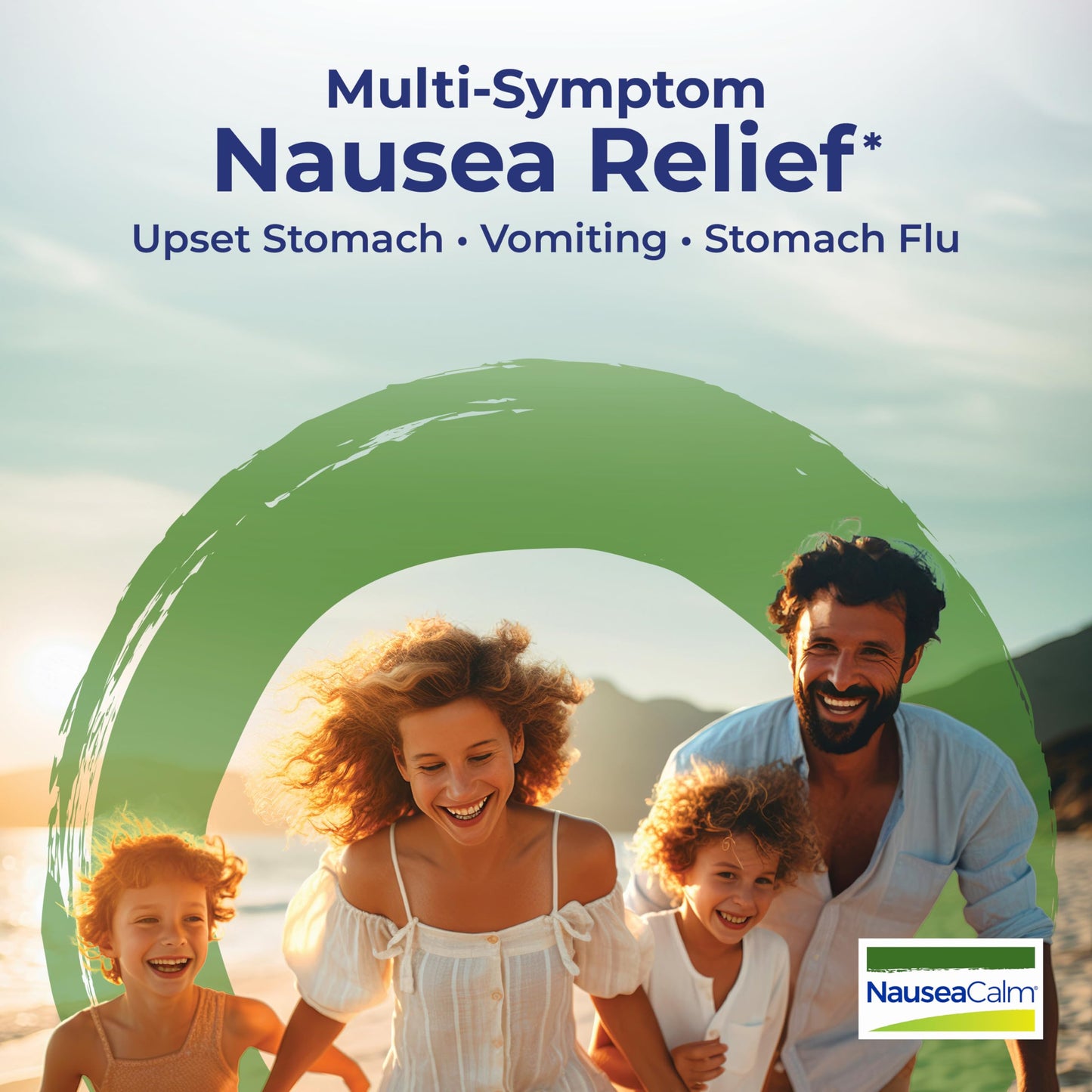 Boiron NauseaCalm Relief for Upset Stomach, Nausea, and Vomiting Due to Stomach Flu, Overindulgence, or Motion Sickness - Non-Drowsy - 120 Count (2 Pack of 60)