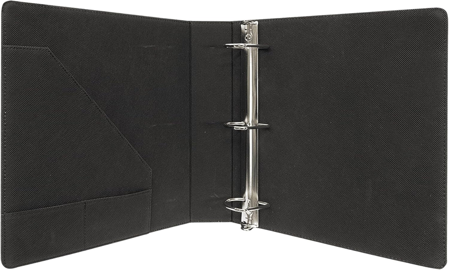 Custom Binder Personalized with Business or Name (White with Black)