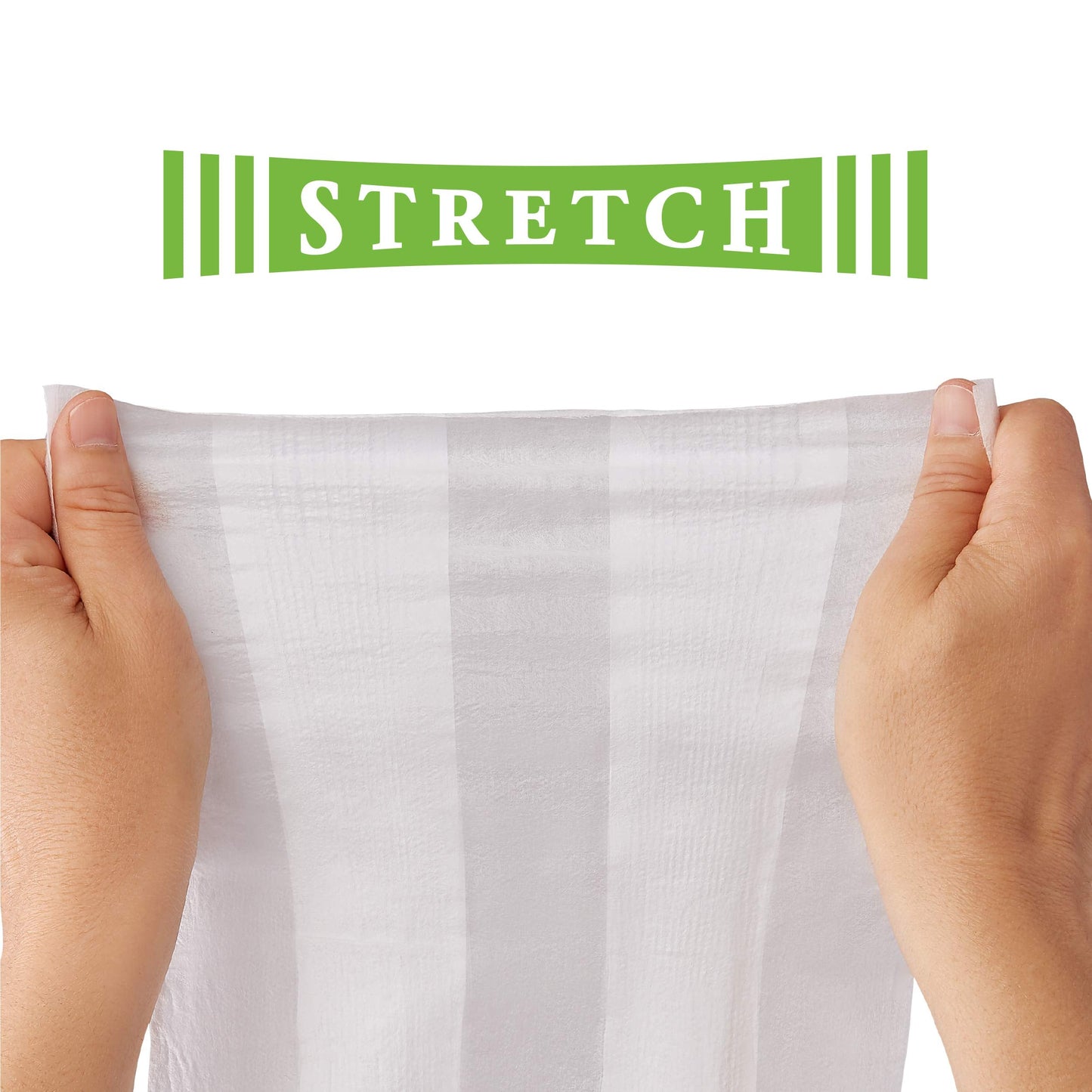 FitRight Stretch Ultra Adult Briefs, Incontinence Diapers with Tabs, Heavy Absorbency, Medium/Regular, 30 to 52", 20 Count