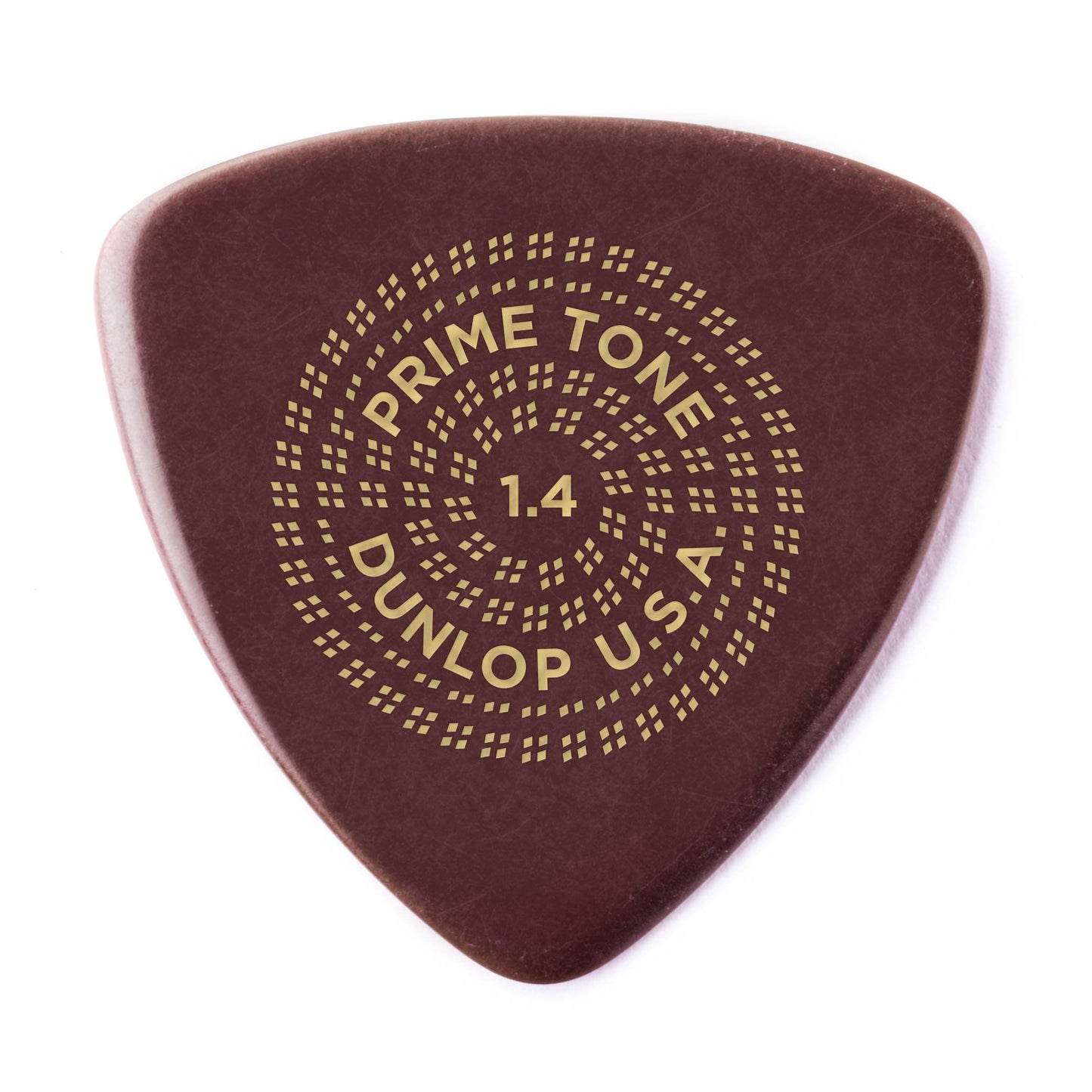 Dunlop Primetone Triangle 1.4mm Sculpted Plectra (Smooth), 3 Pack