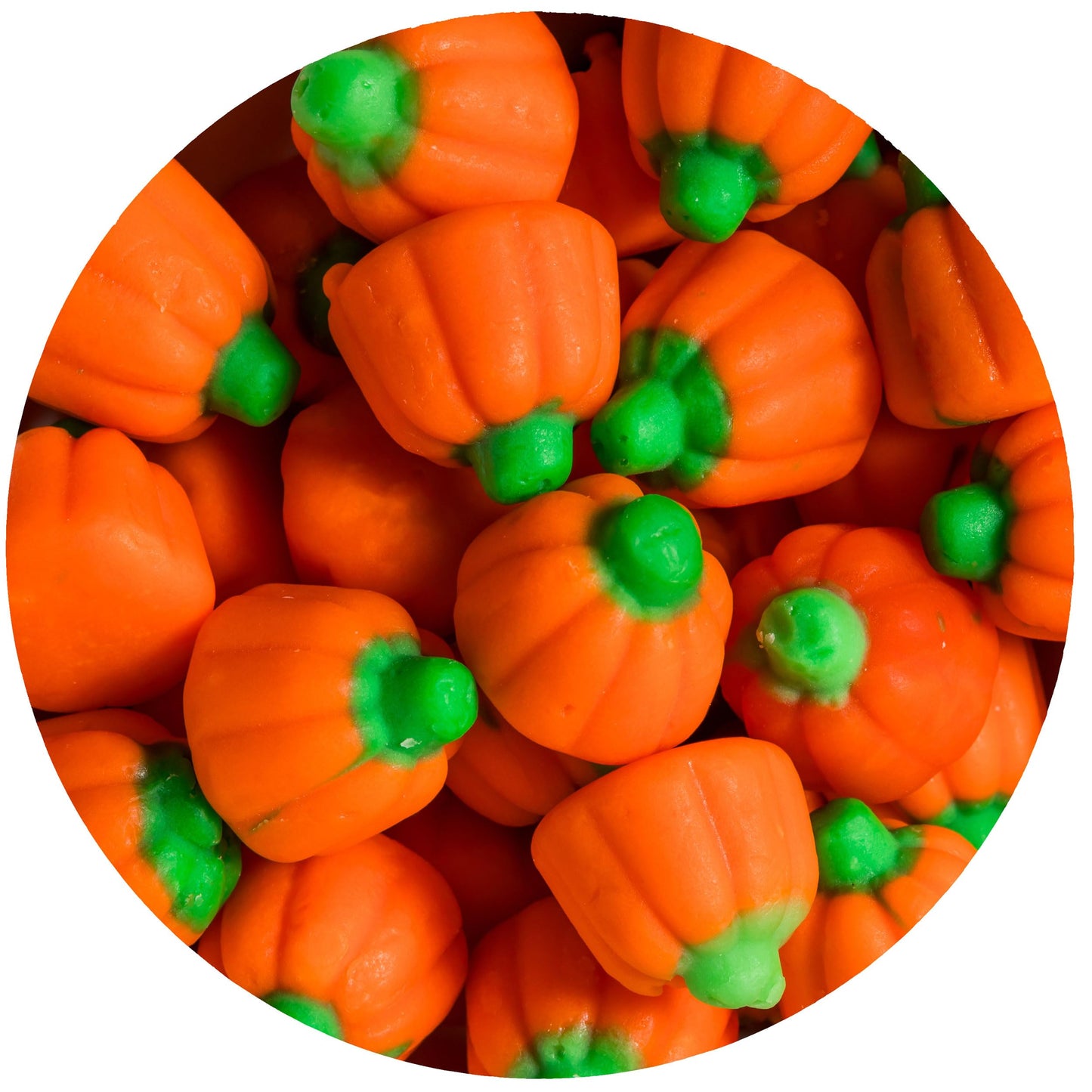 Creme Pumpkins Candy 1 Pound Bulk Bag Halloween Pumpkin Candy Trick-Or-Treat Party Bag Fillers
