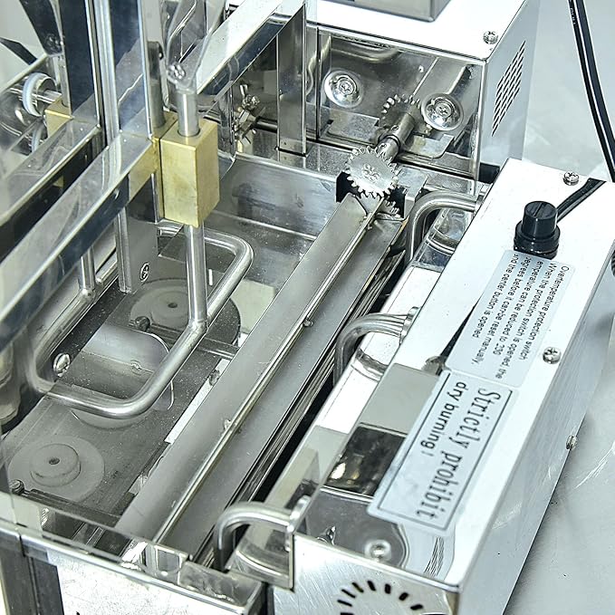 4 Rows Donuts Commercial Frying Donuts Maker, Automatic Mini Donut Maker Machine, Doughnut Maker, For Restaurant, Bakery, Party, Dessert Shop, 1750 Pcs/hour