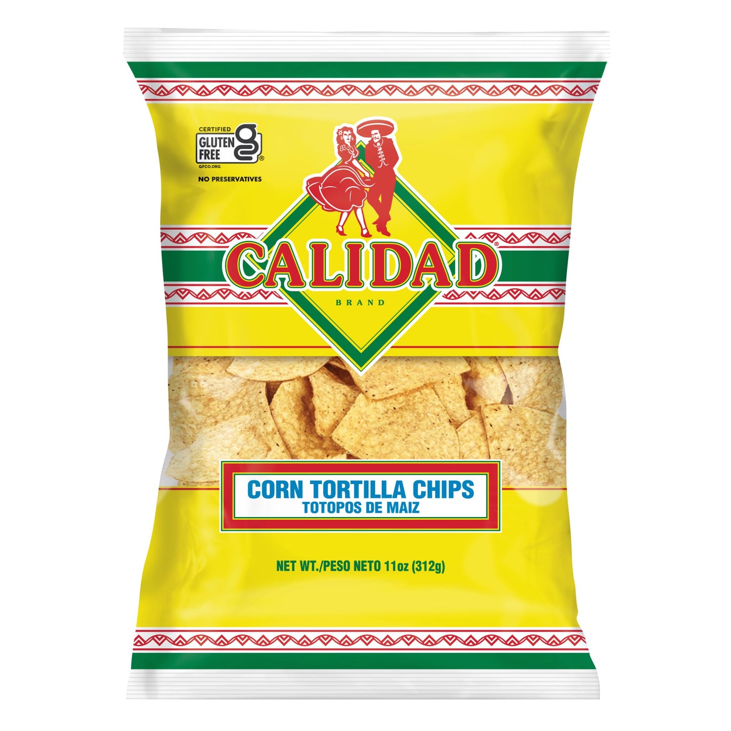 Calidad Corn Tortilla Chips, 11 Oz