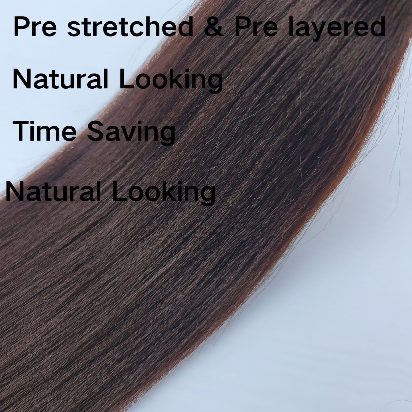 Kids Braiding Hair Pre stretched Color 4 Braiding Hair 16 inch for Kids Girls