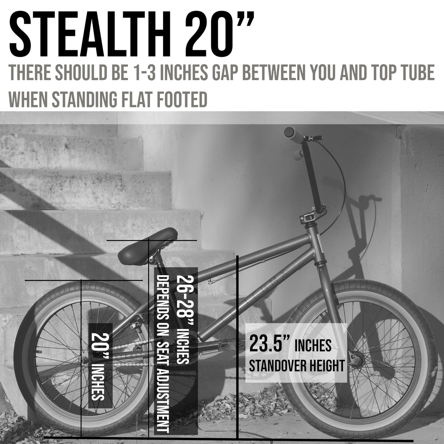 Elite BMX Freestyle Bike, Durable Steel Frame, Available in 16", 18", and 20" Sizes. New Sizes 26" and 29" BMX Bicycles. (Black Blue, 20")