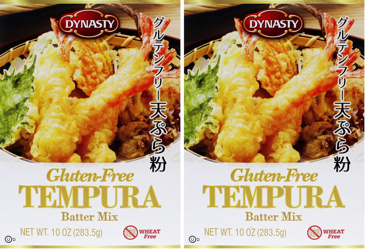 Dynasty Gluten Free Tempura Batter Mix, 10 Oz (Pack of 2)