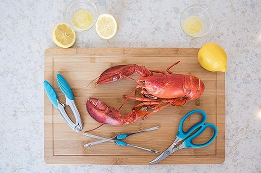 Trudeau Seafood Forks, One Size, Tropical