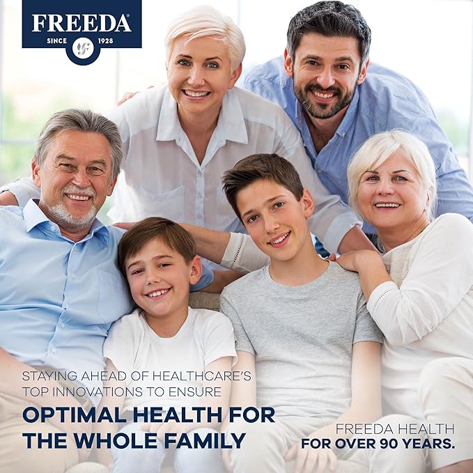 FREEDA SCD Multivitamin – Daily Multivitamin Supplement for Men & Women – Vegan, Gluten-Free, SCD Legal – Kosher Certified Adult Vitamins – Specific Carbohydrate Diet Friendly – 180 Capsules