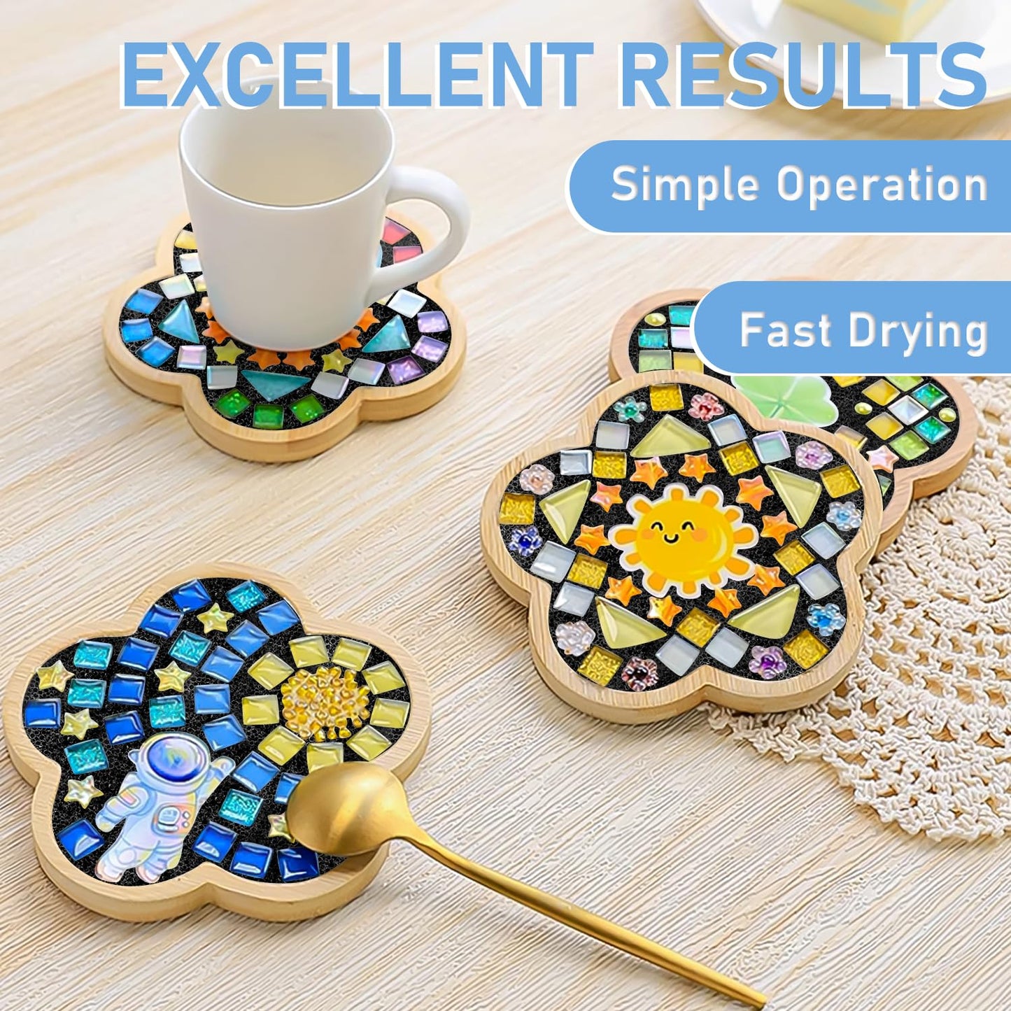 Mosaic Crystal Grout, Mosaics Tile Tools, Mosaic Tile Accessories – Essential for Handmade Grouting and Perfect for DIY Craft Projects (Black, 4.5oz)