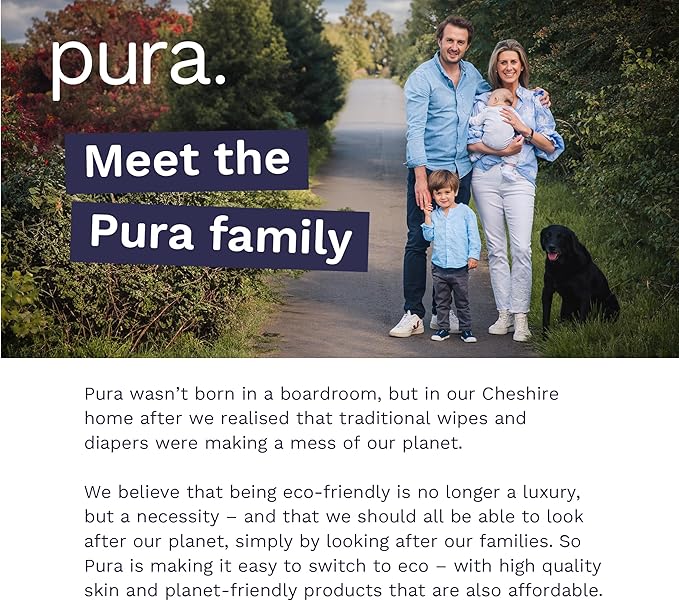Pura Sensitive Skin Baby Diapers | Size 4 (18-31 lbs) | Hypoallergenic, Totally Chlorine Free, Fragrance Free, Up to 12-Hour Leak Protection | 6 Packs of 22 (132 Diapers)