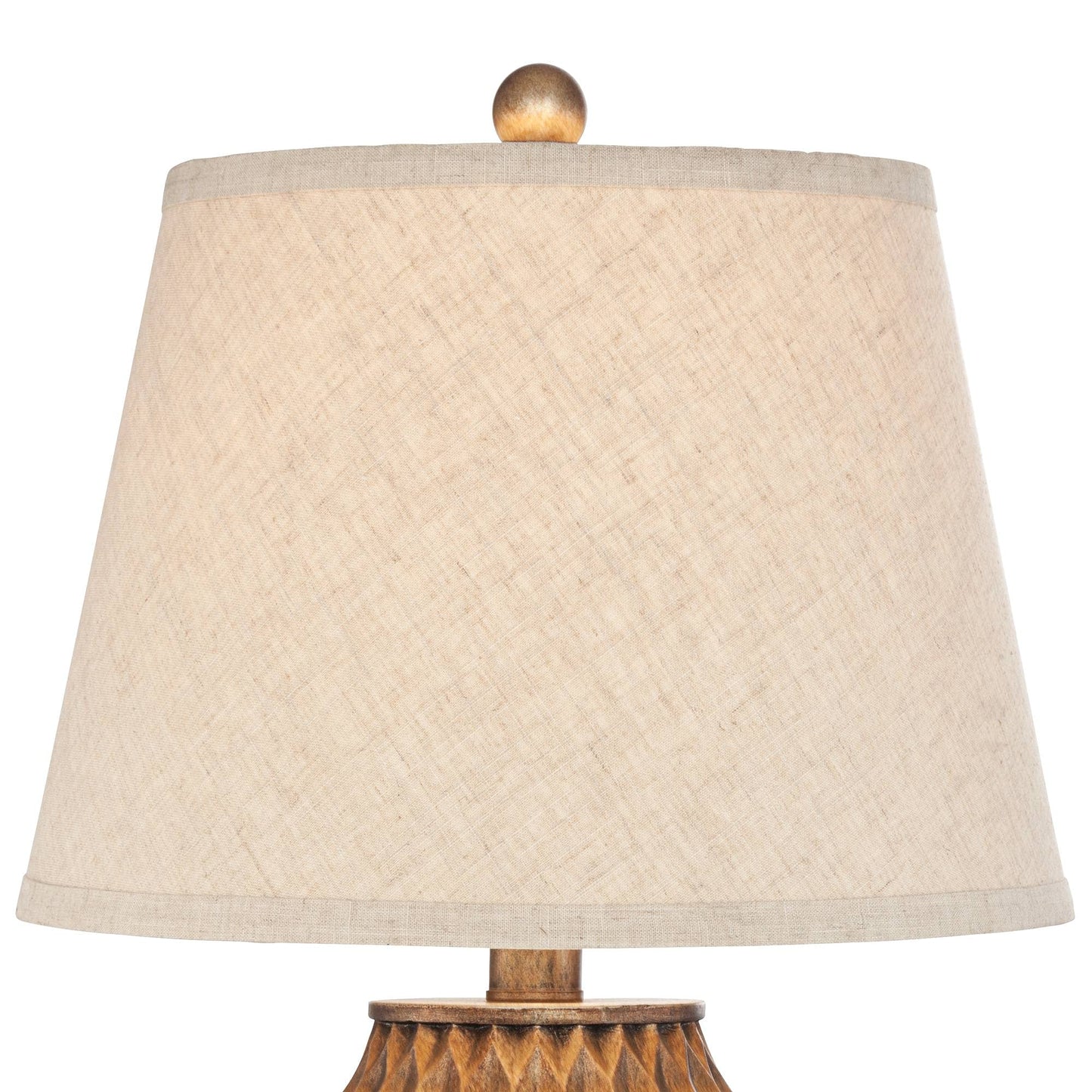 360 Lighting Buckhead Modern Accent Table Lamp 22 High Bronze Resin Urn With Tapered Fabric Shade For Bedroom Living Room Office