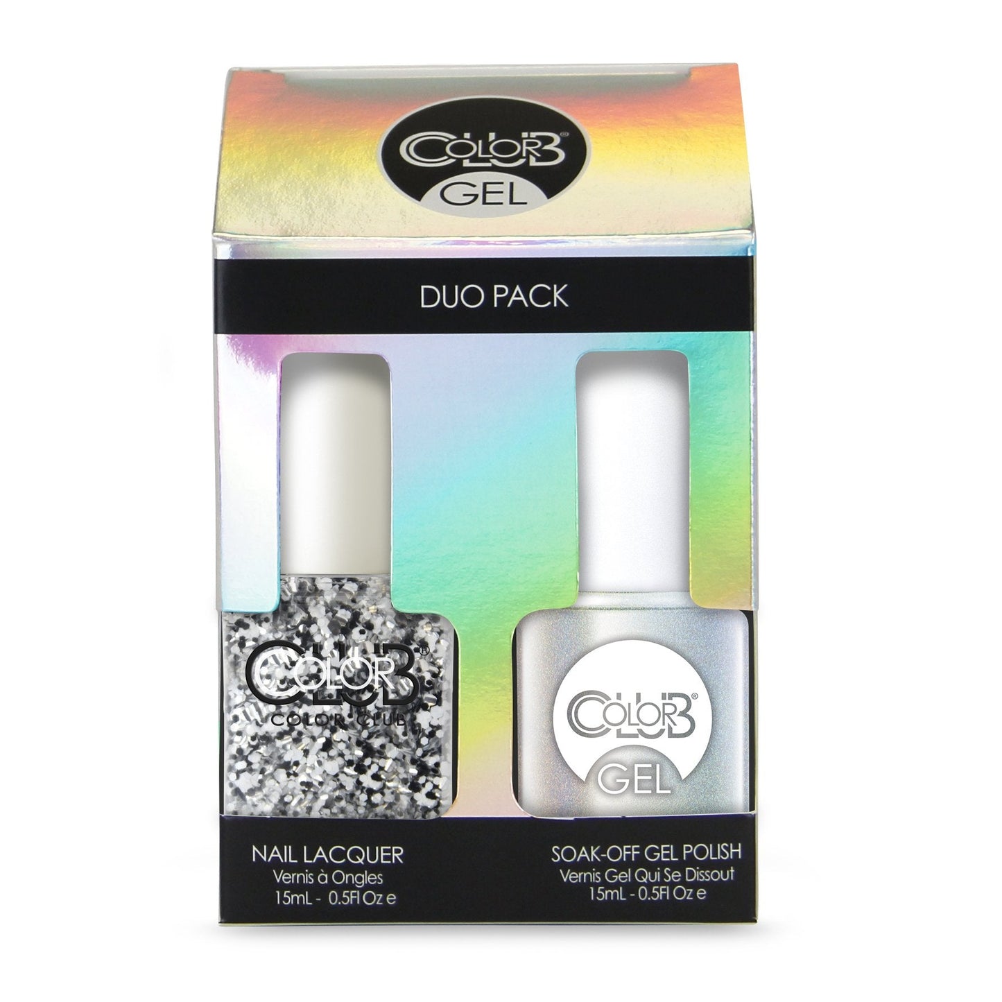 Color Club Gel Polish + Lacquer Duo, What A Flake