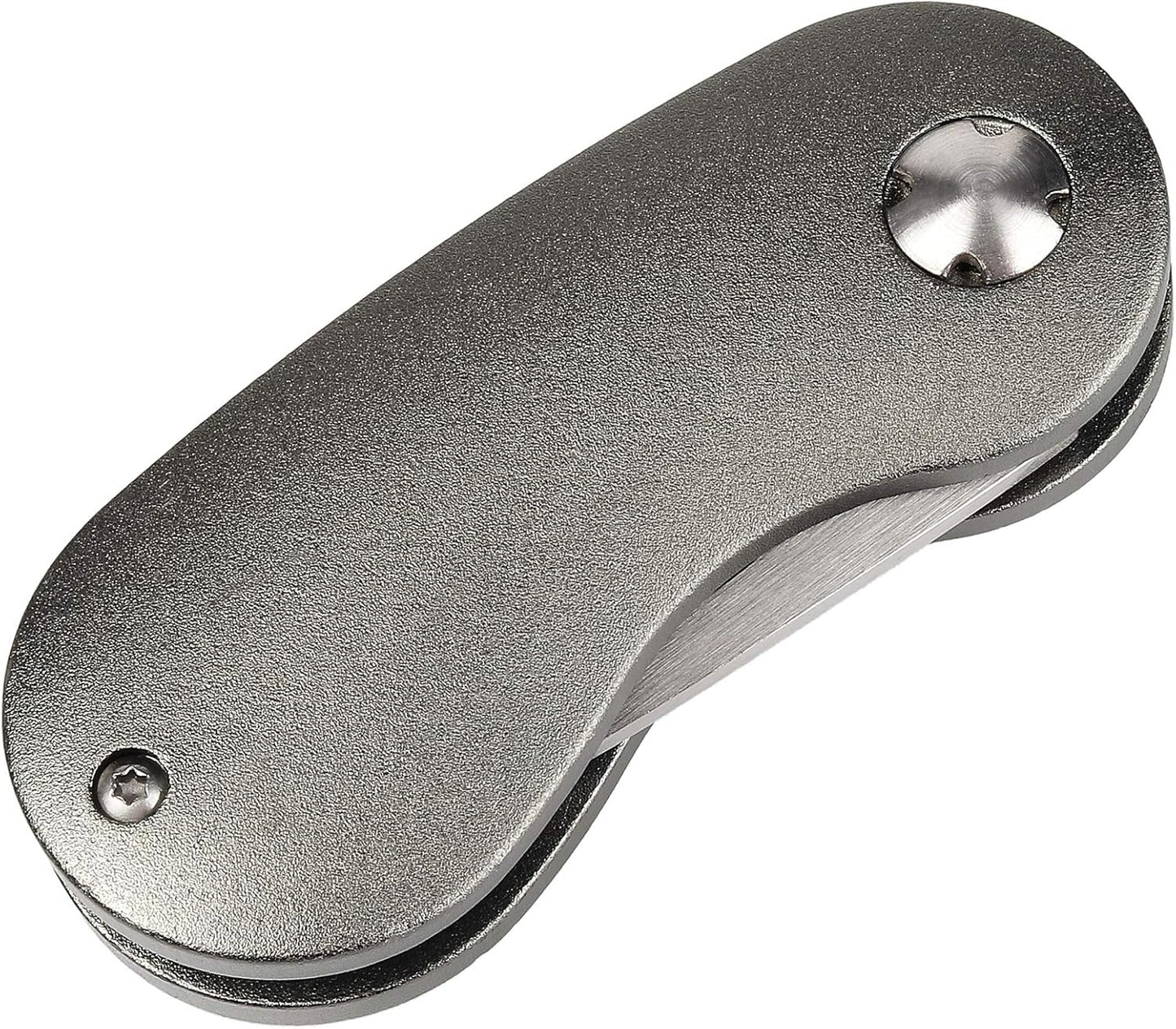 Mile High Life Golf Divot Repair Tool, All Metal Foldable Divot Tool with Pop-up Button & Magnetic Ball Marker