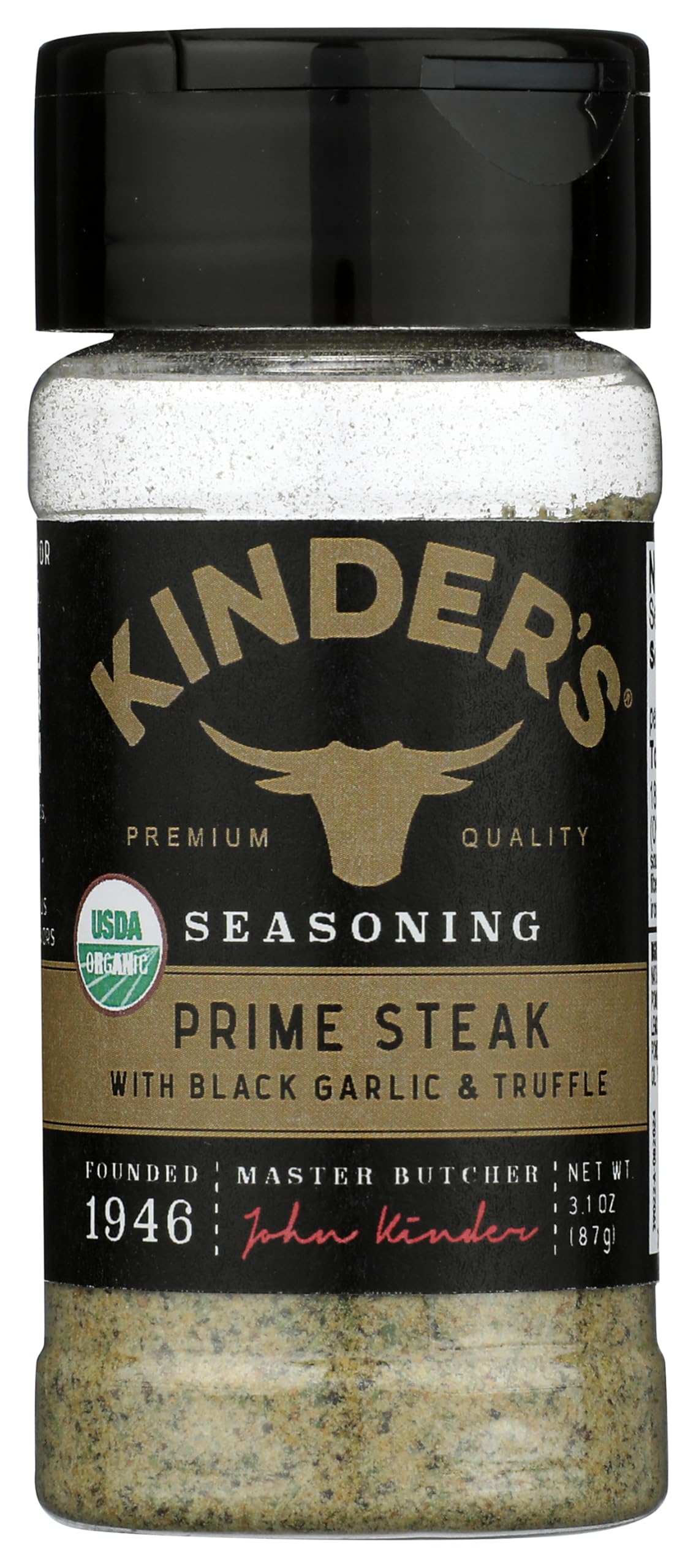 Kinders Organic Prime Steak Seasoning 3.1 Oz