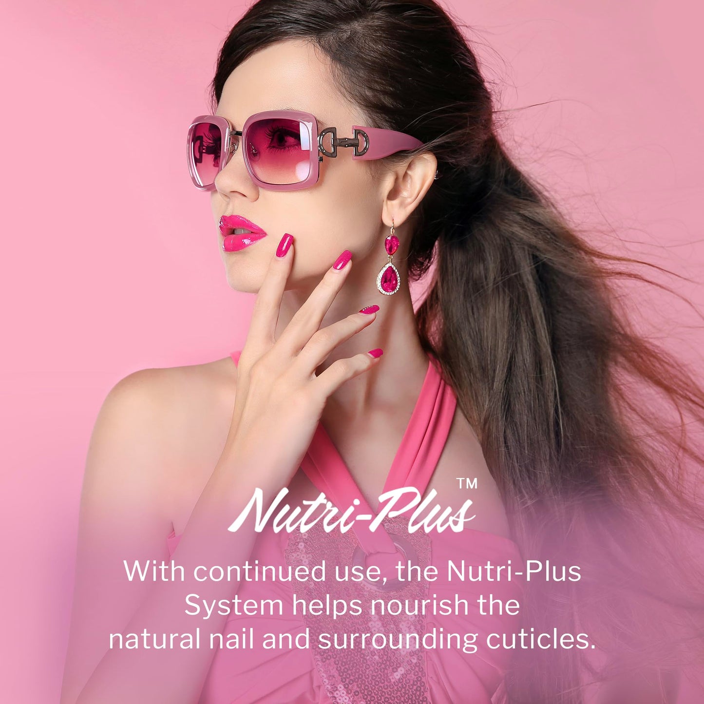 SNS Nail Dip Powder, Gelous Color Dipping Powder - Swept Away (Pink/Rose), EE16 - Long-Lasting Acrylic Nail Color & Polish Lasts