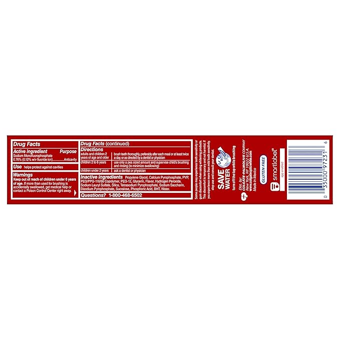 Colgate Optic White Advanced Hydrogen Peroxide Toothpaste, Teeth Whitening Toothpaste Pack, Enamel-Safe Formula, Helps Remove Tea, Coffee, and Wine Stains, Sparkling White, 2 Pack, 4.5 oz