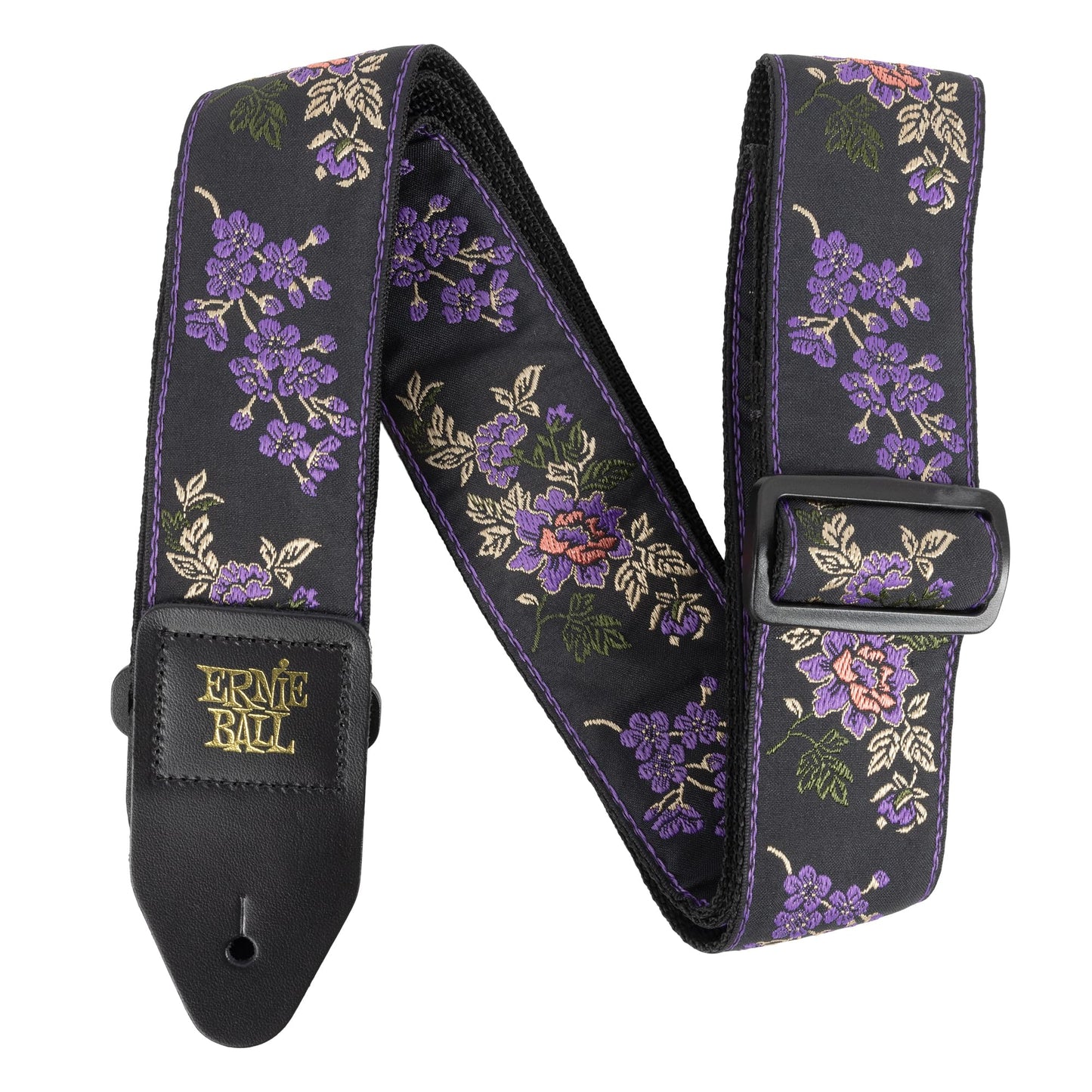 Ernie Ball Classic Jacquard Guitar/Bass Strap - Lavender Blossom