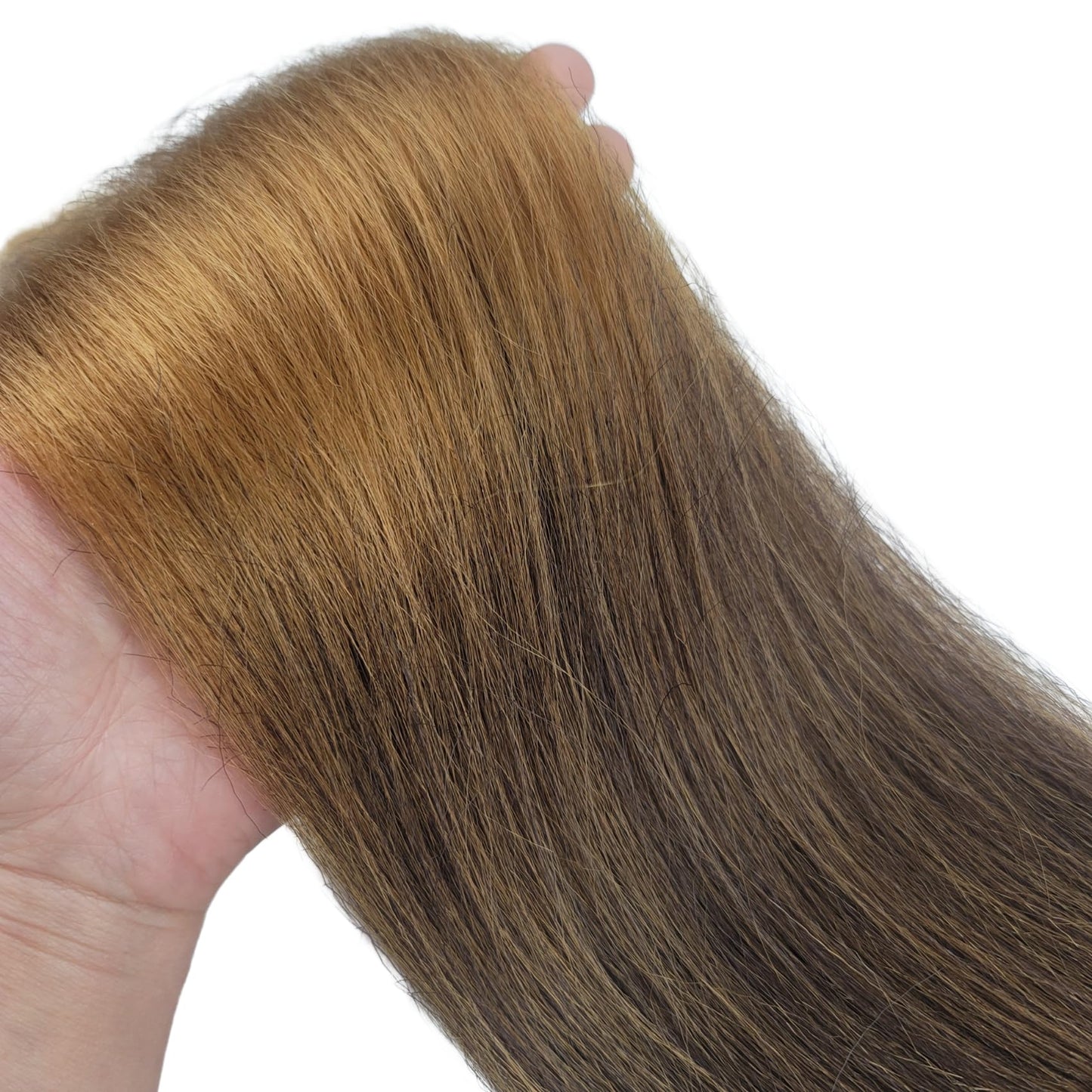 Brown Blonde Boho Hair for Braiding Synthetic Hypoallergenic Pre stretched Braiding Hair for Boho Braids Curly Deep Wave Inch Fr