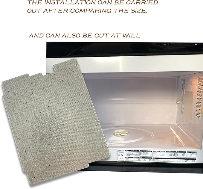 5304462314 Microwave Waveguide Cover Replacement for Frigidaire Microwave Oven Repairing Part Mica Plates Sheets (2 Pack)