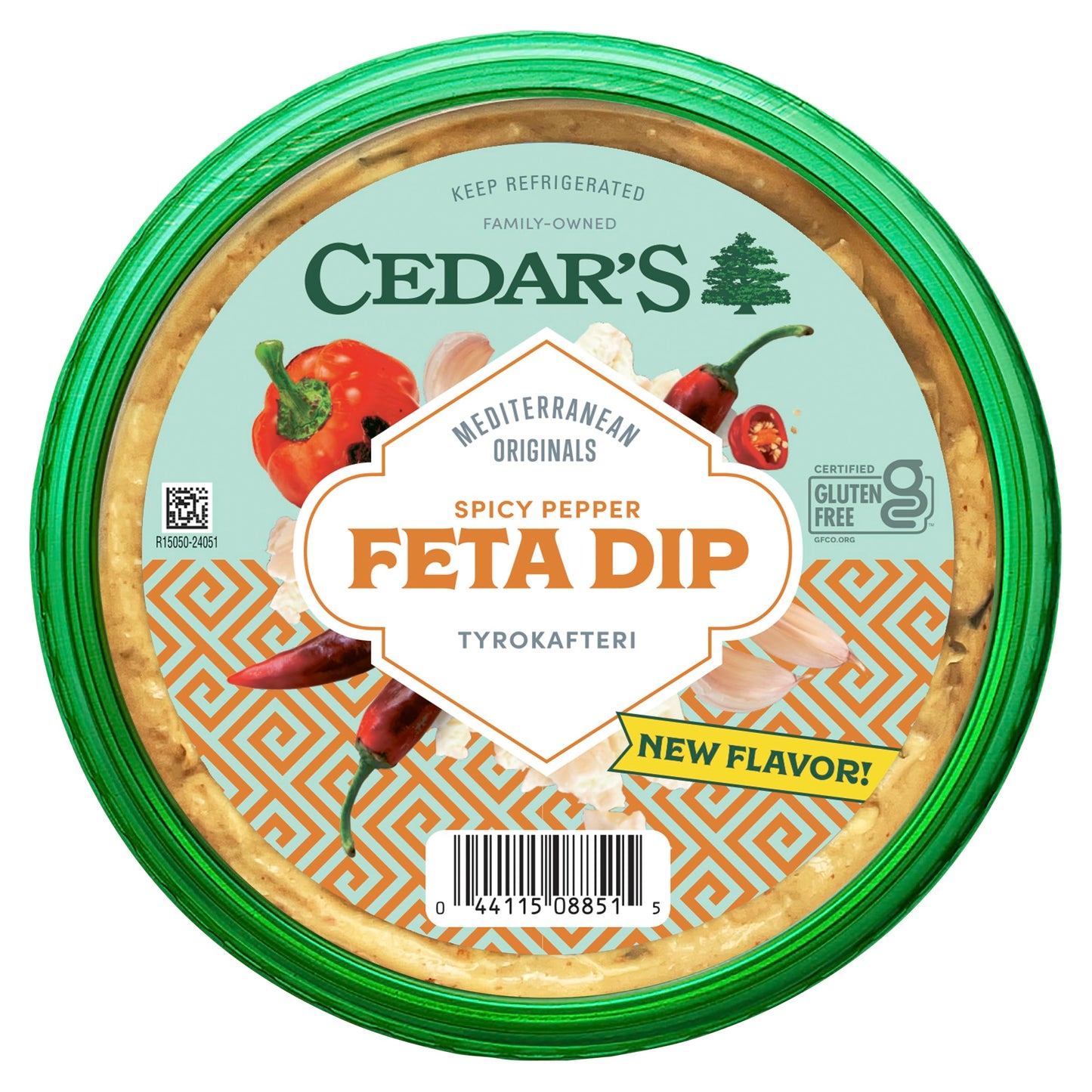 Cedars Foods Spicy Pepper Feta Dip