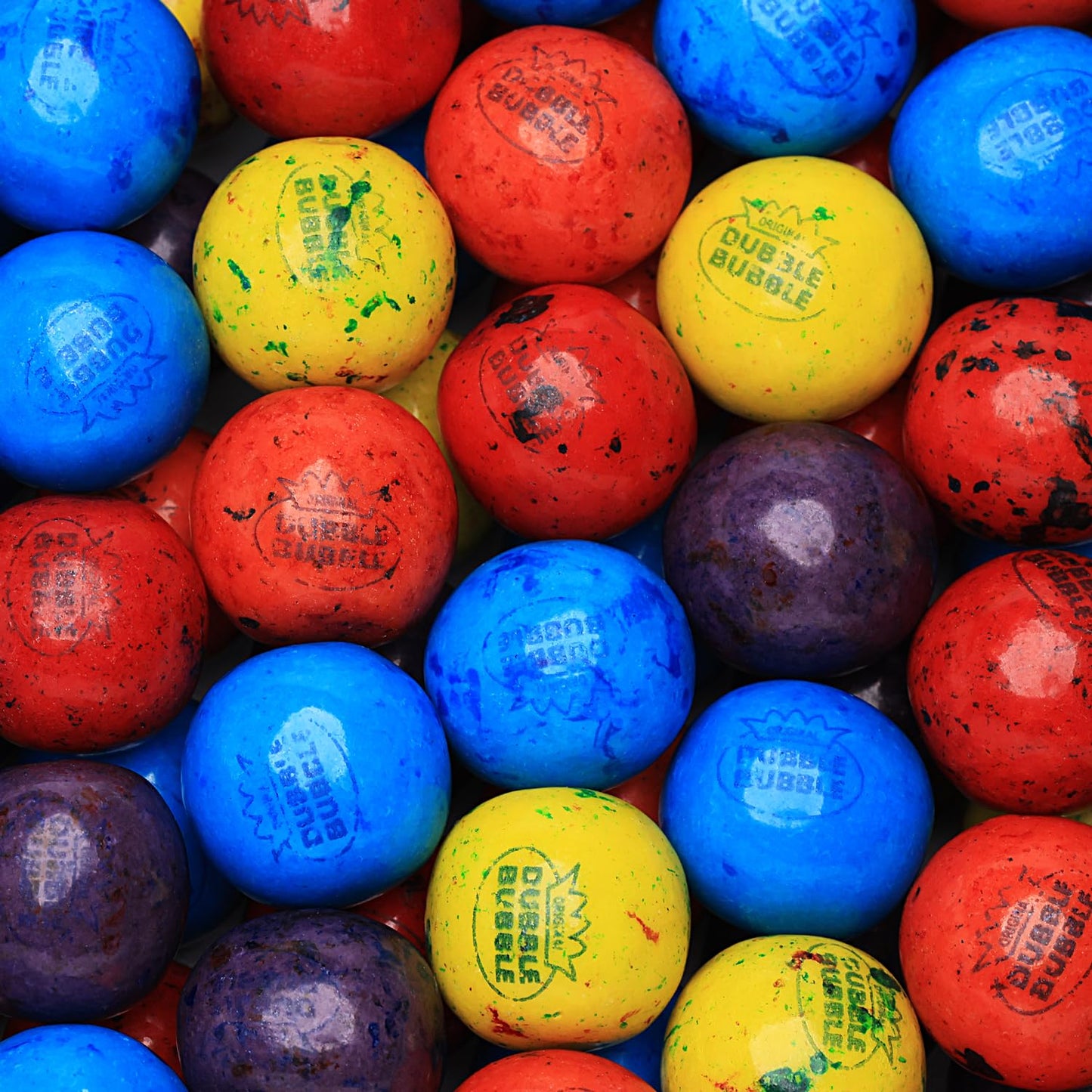 Gumballs for Gumball Machine - Berry Mix 1 Inch Bubble Gum Balls Bulk - Gumball Machine Refills - Chewing Gum - 2.4 LB - 136 pcs King Gumballs Bulk