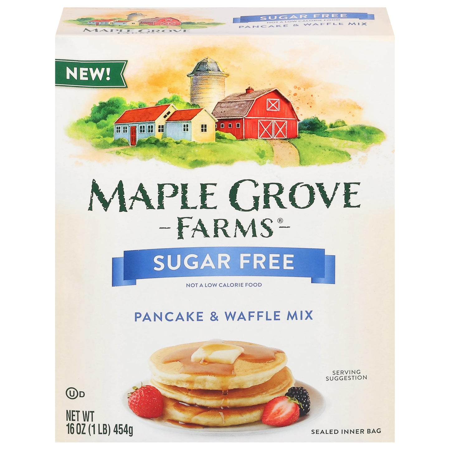 Maple Grove Farms Sugar-Free Pancake & Waffle Mix 16 Ounce