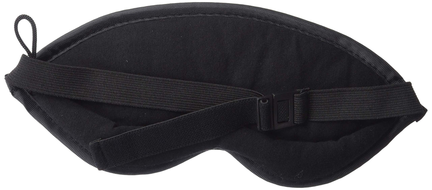 Lewis N. Clark Comfort Eye Mask + Sleep Aid to Block Light for Travel, Airplane, Hotel, Airport, Insomnia + Headache Relief with Adjustable Straps, 2 Pack, Blue