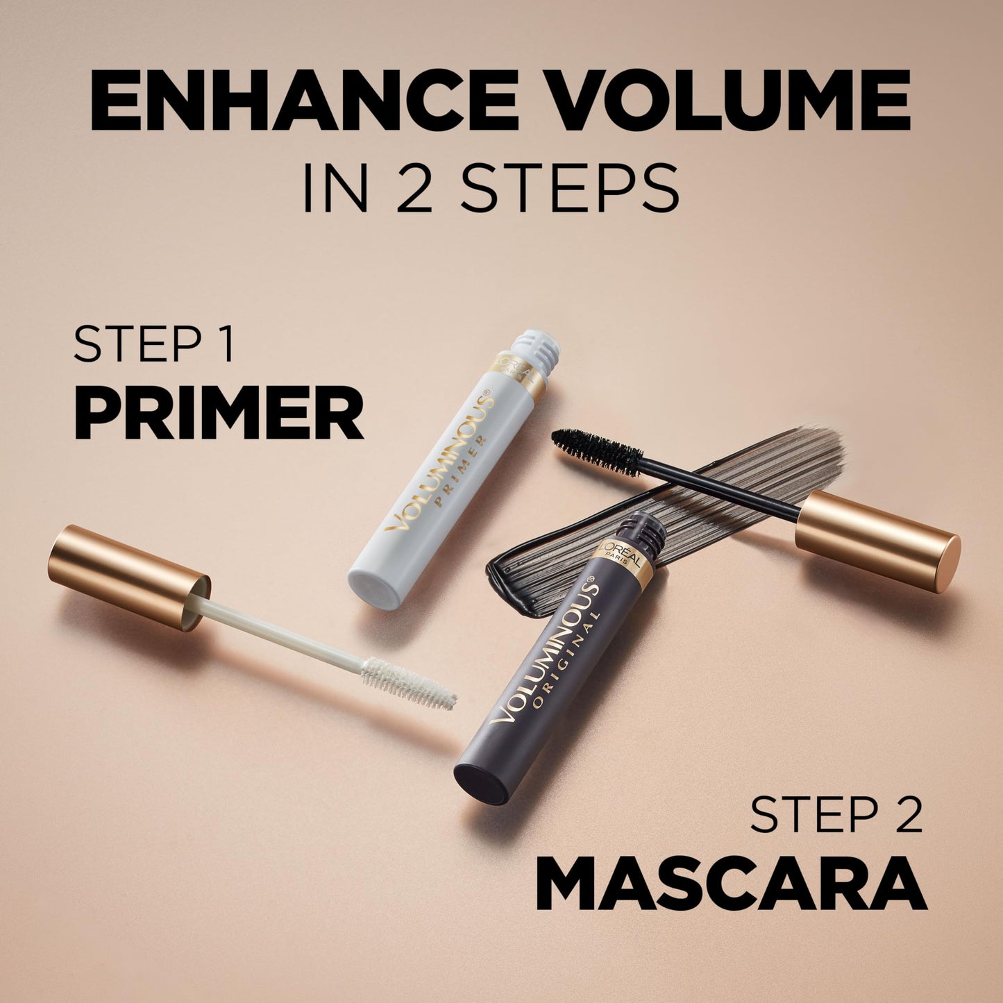 L'Or al Paris Voluminous Original Mascara, Black, 0.28 fl. oz.